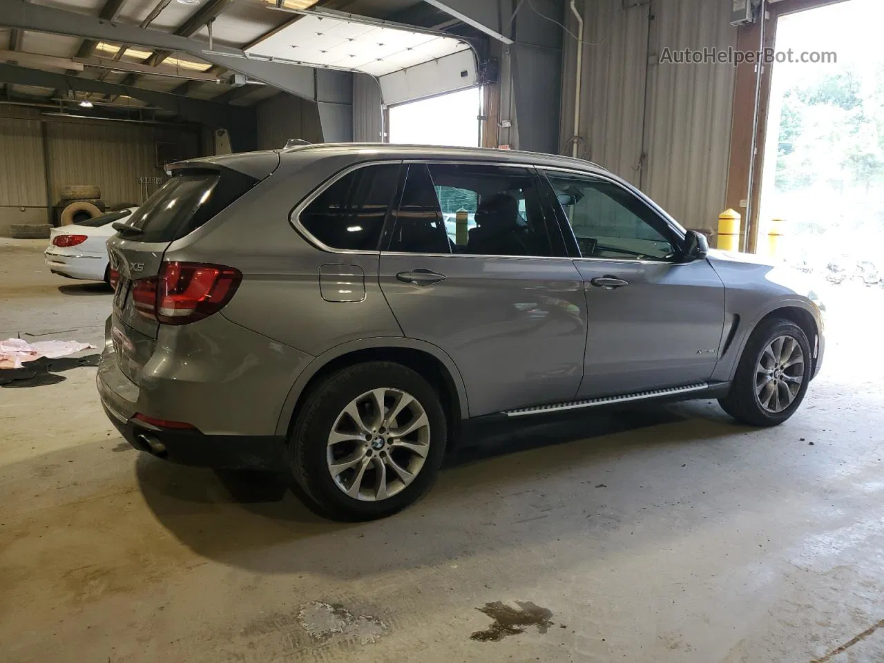 2015 Bmw X5 Xdrive35i Silver vin: 5UXKR0C57F0P05665