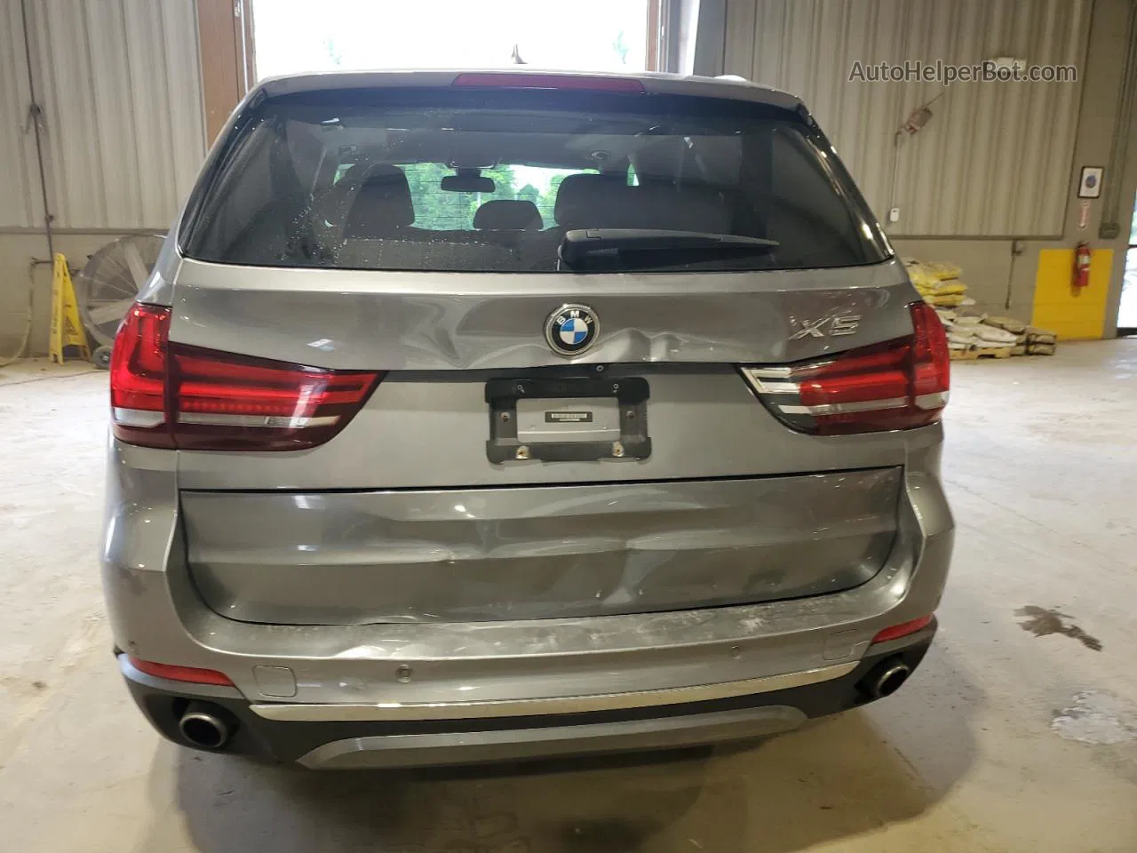 2015 Bmw X5 Xdrive35i Silver vin: 5UXKR0C57F0P05665