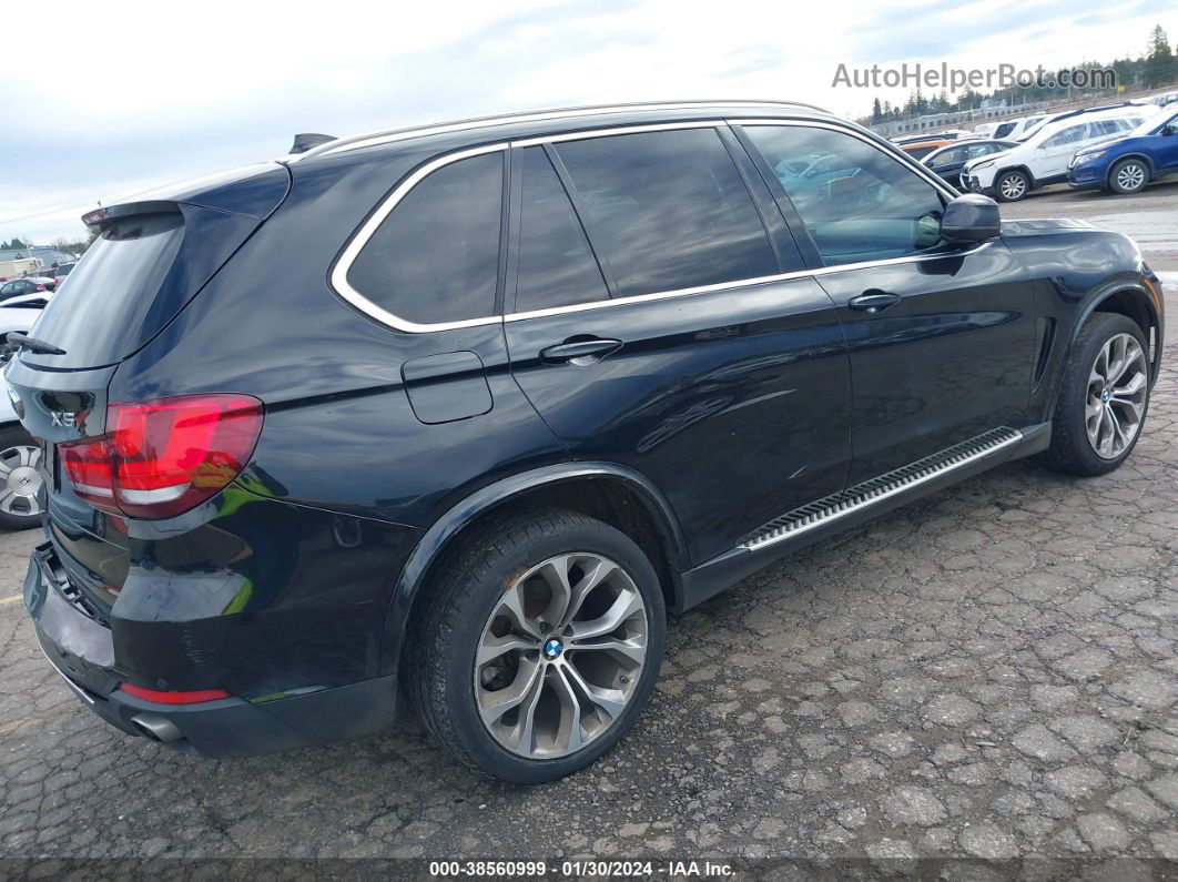 2015 Bmw X5 Xdrive35i Black vin: 5UXKR0C57F0P07223