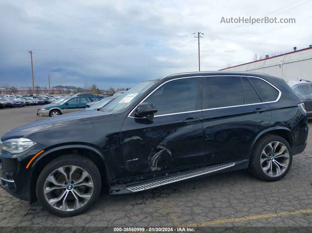 2015 Bmw X5 Xdrive35i Black vin: 5UXKR0C57F0P07223