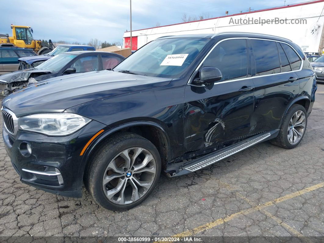 2015 Bmw X5 Xdrive35i Black vin: 5UXKR0C57F0P07223