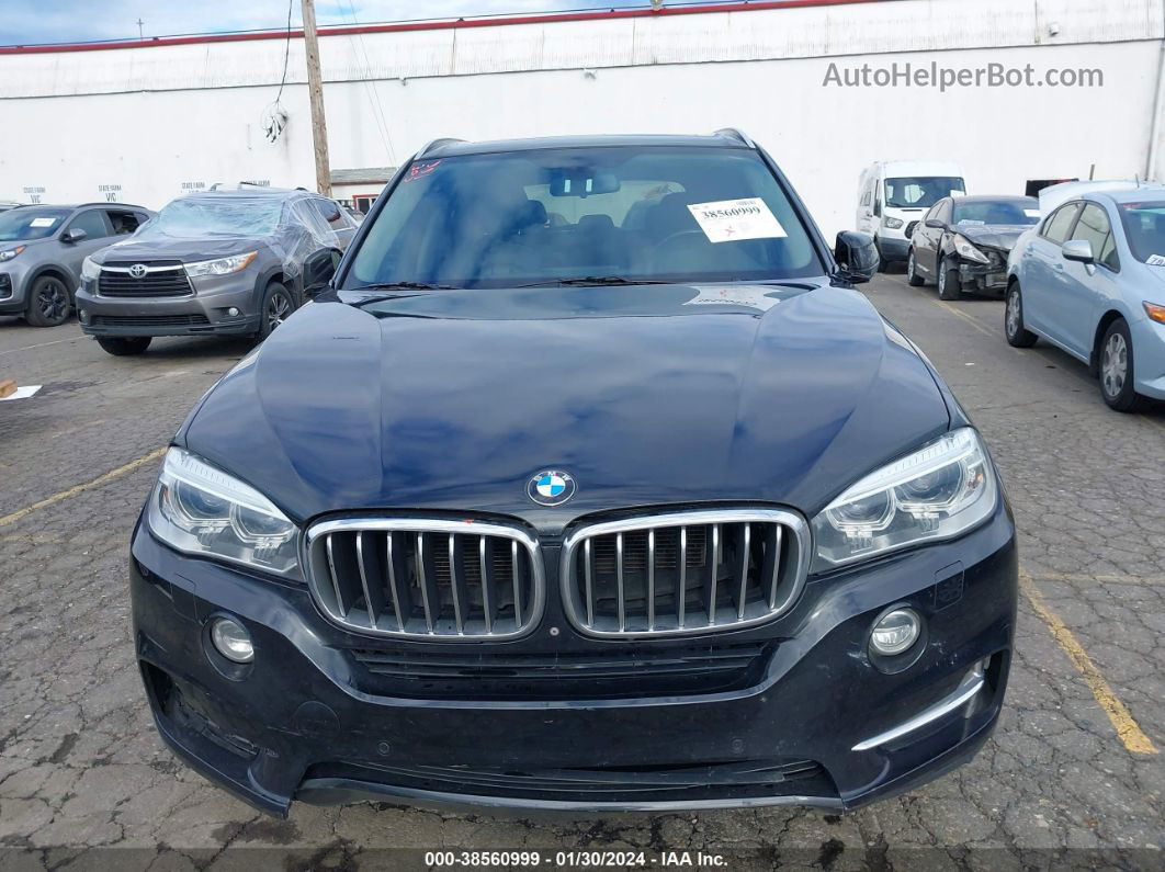 2015 Bmw X5 Xdrive35i Black vin: 5UXKR0C57F0P07223