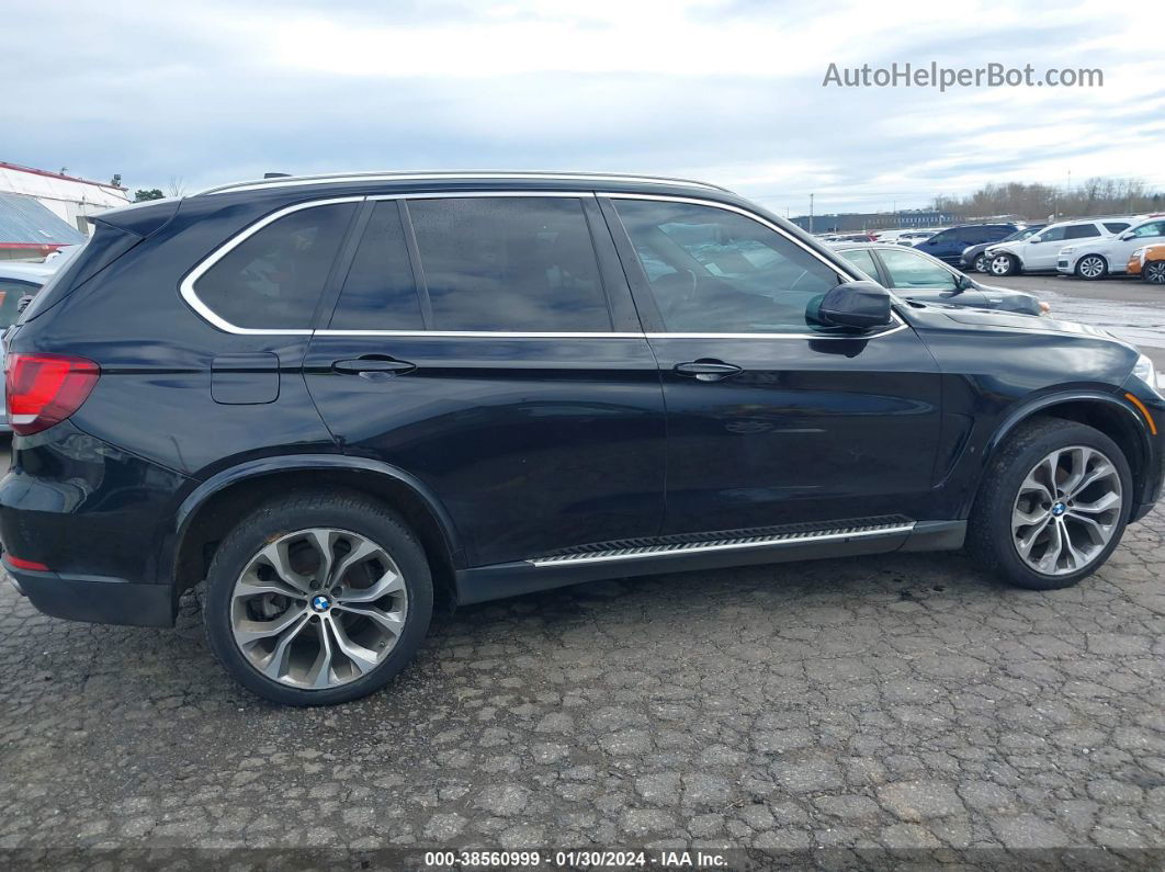 2015 Bmw X5 Xdrive35i Black vin: 5UXKR0C57F0P07223