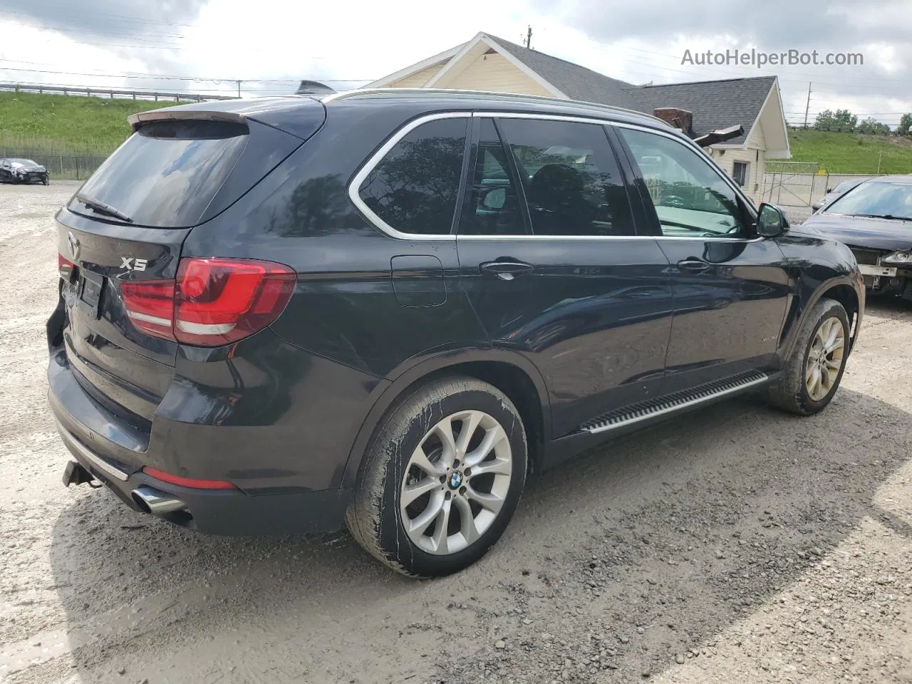 2015 Bmw X5 Xdrive35i Black vin: 5UXKR0C57F0P10669