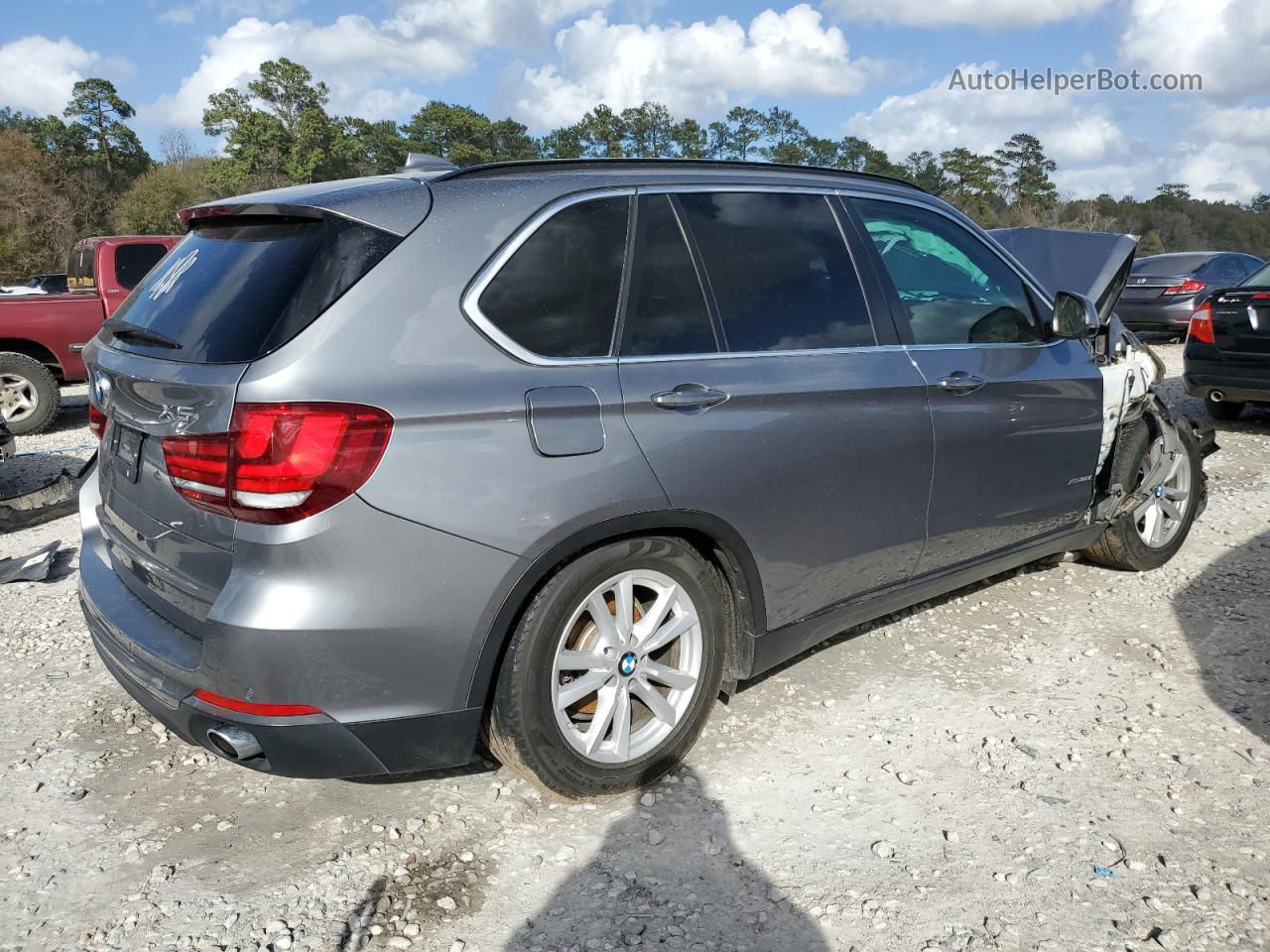 2015 Bmw X5 Xdrive35i Charcoal vin: 5UXKR0C57F0P12549