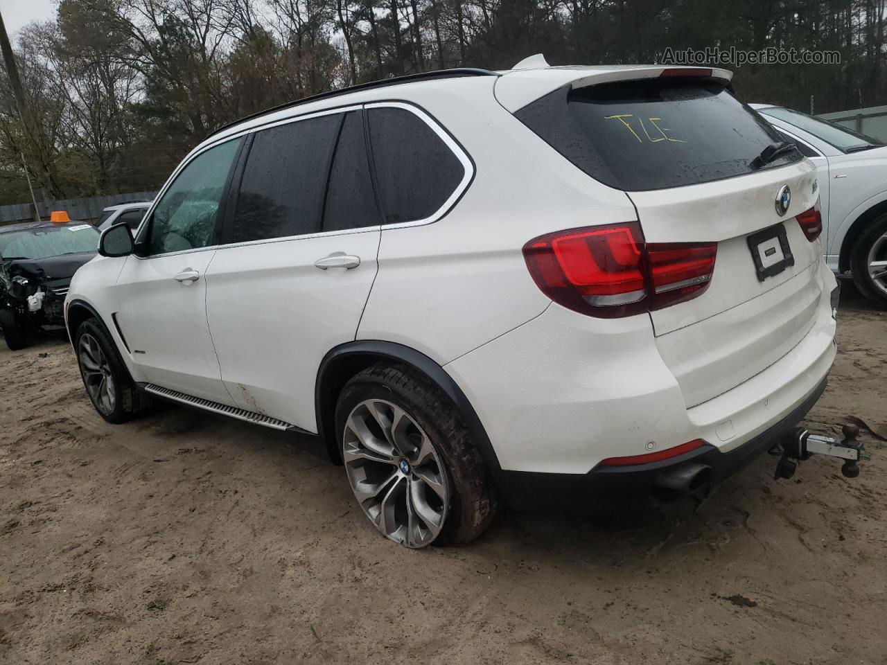 2016 Bmw X5 Xdrive35i White vin: 5UXKR0C57G0P19762