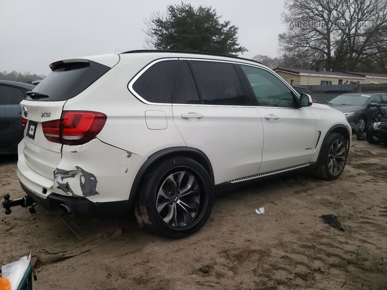 2016 Bmw X5 Xdrive35i White vin: 5UXKR0C57G0P19762