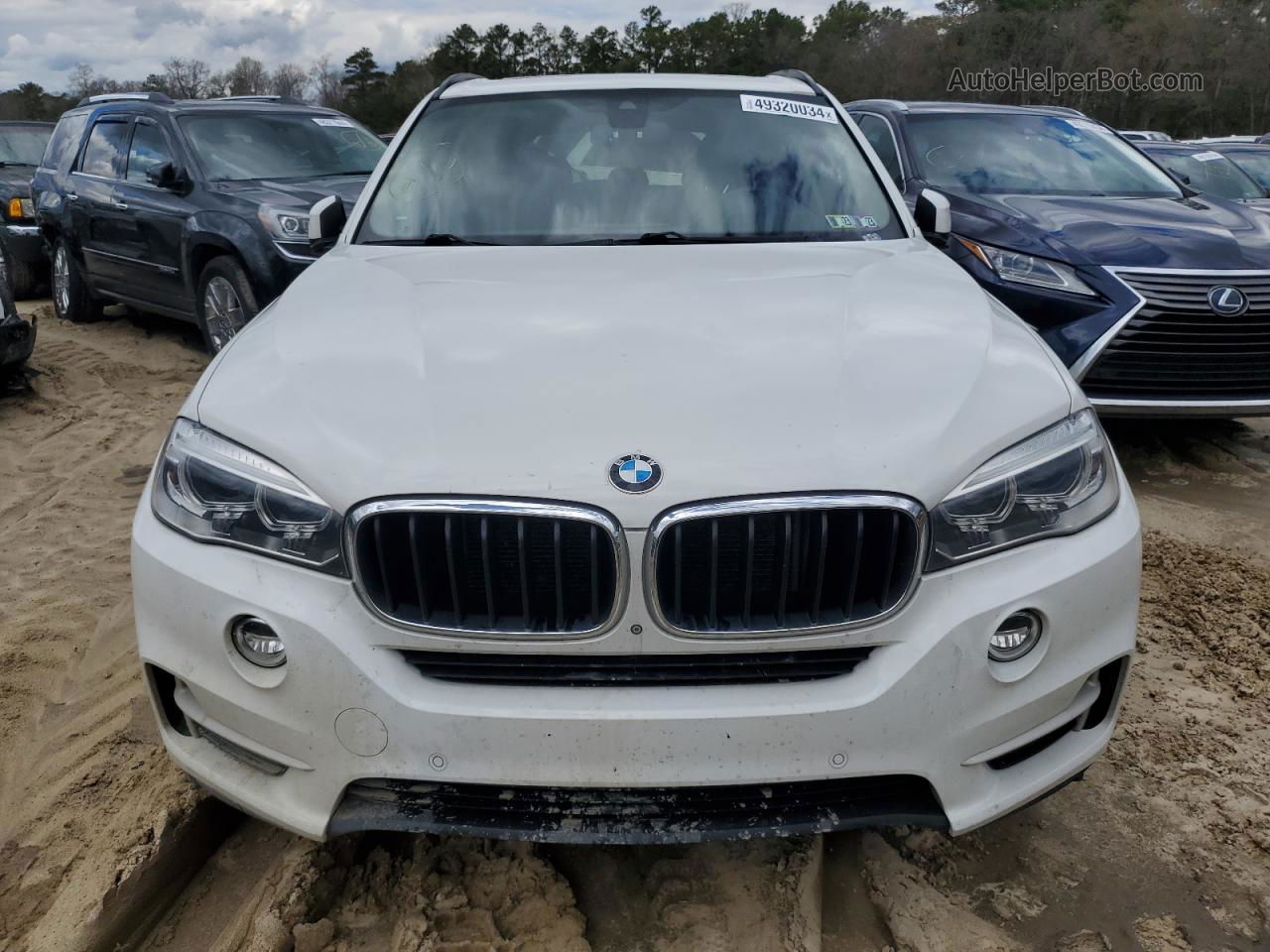 2016 Bmw X5 Xdrive35i White vin: 5UXKR0C57G0P19762