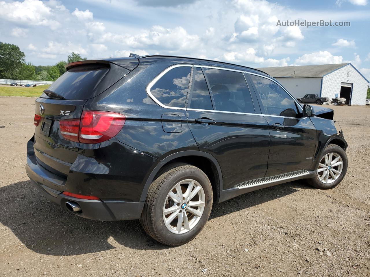 2014 Bmw X5 Xdrive35i Black vin: 5UXKR0C58E0H20113