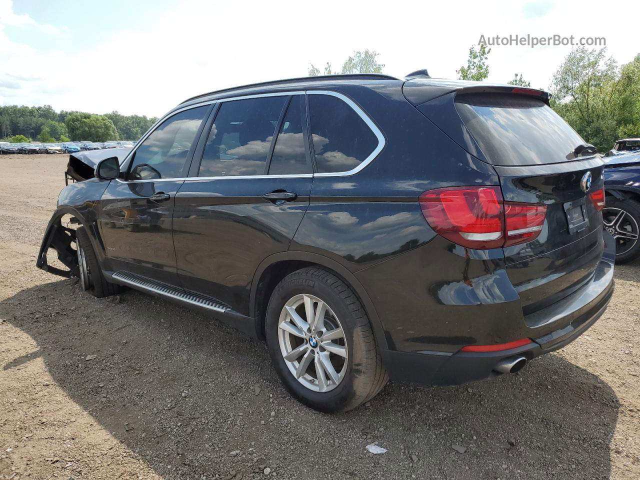 2014 Bmw X5 Xdrive35i Black vin: 5UXKR0C58E0H20113