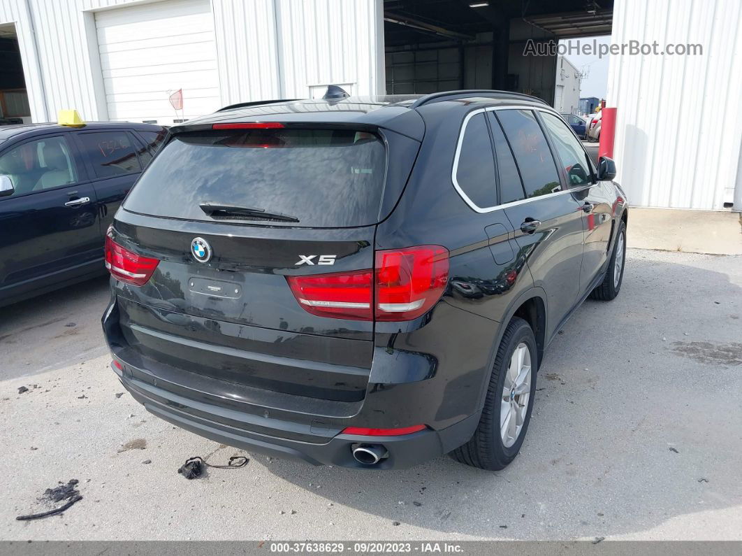 2014 Bmw X5 Xdrive35i Black vin: 5UXKR0C58E0H24260