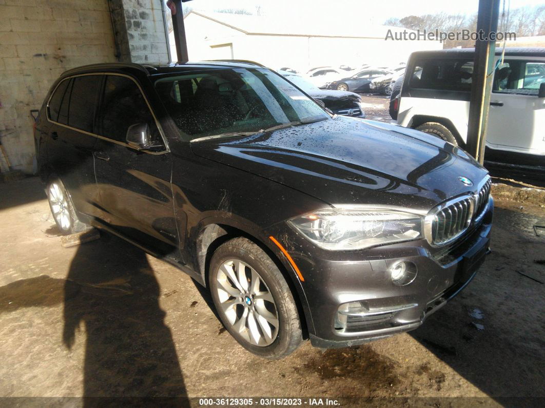 2014 Bmw X5 Xdrive35i Black vin: 5UXKR0C58E0H24582