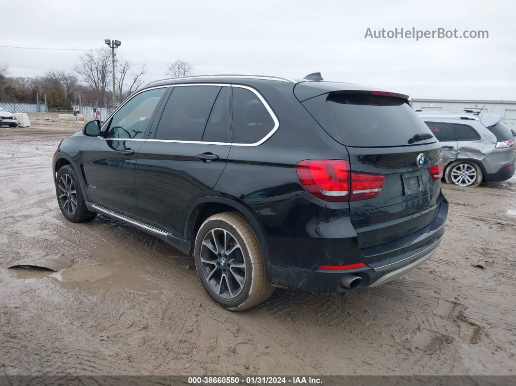 2014 Bmw X5 Xdrive35i Black vin: 5UXKR0C58E0H24971