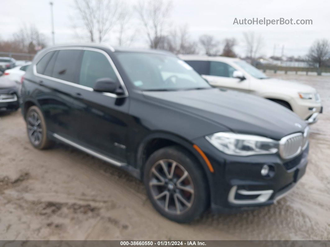 2014 Bmw X5 Xdrive35i Black vin: 5UXKR0C58E0H24971