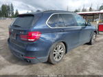 2014 Bmw X5 Xdrive35i Blue vin: 5UXKR0C58E0H25120