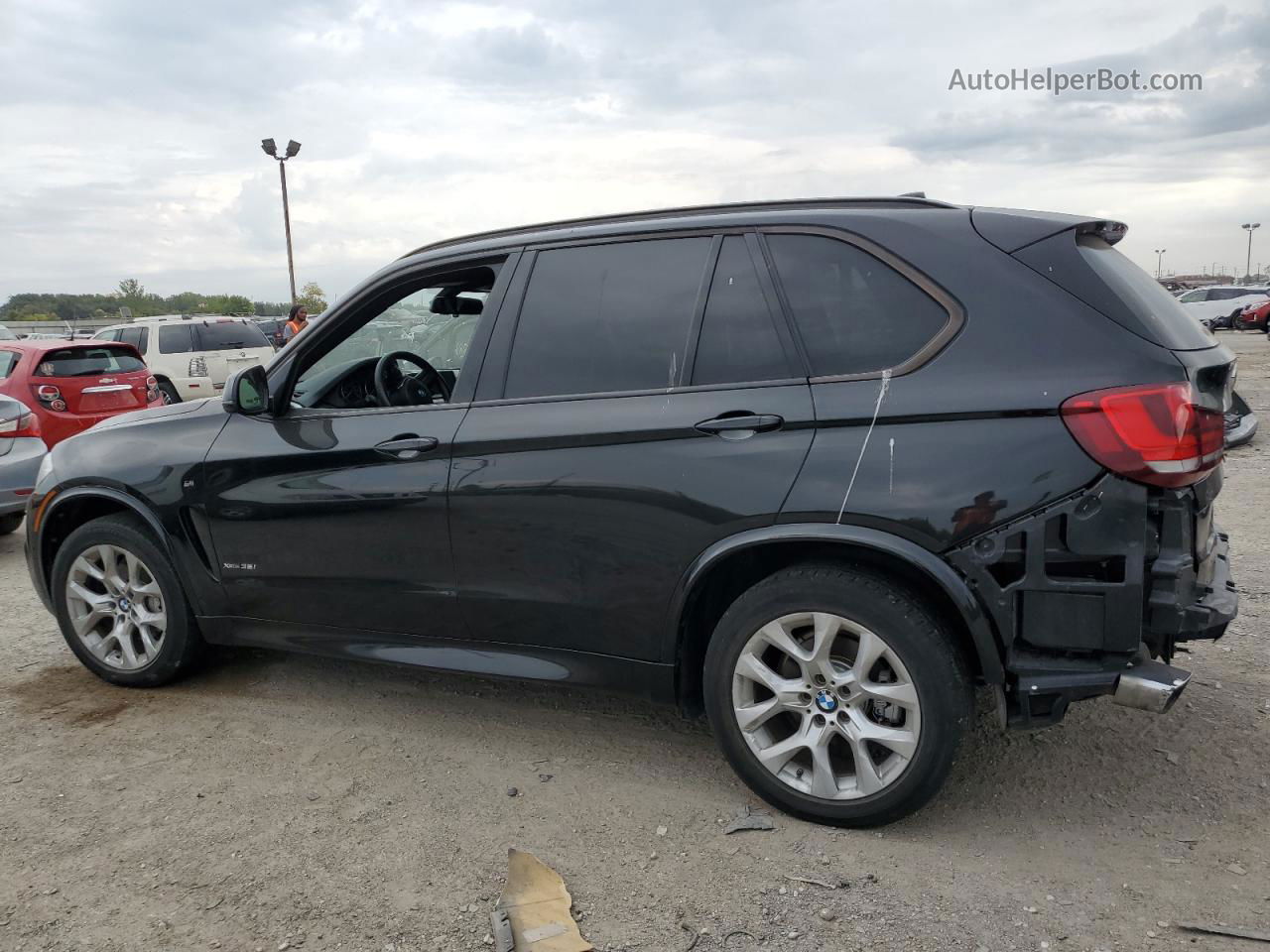 2014 Bmw X5 Xdrive35i Black vin: 5UXKR0C58E0K46094