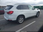 2014 Bmw X5 Xdrive35i White vin: 5UXKR0C58E0K51344