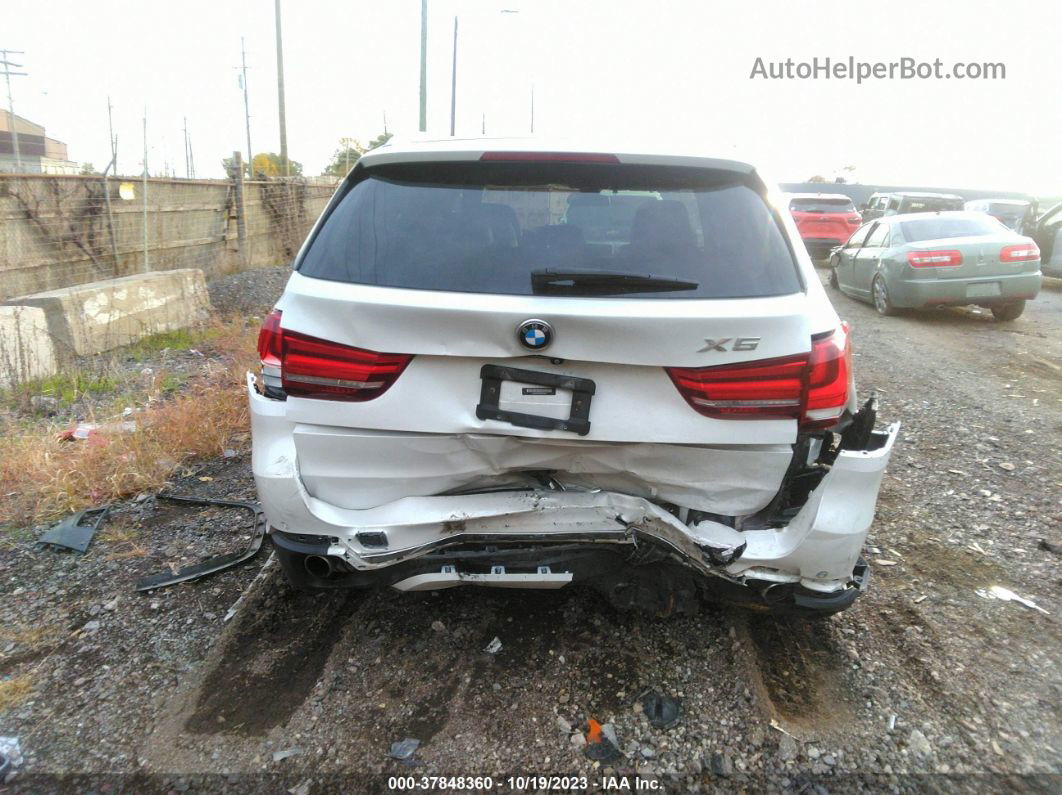 2015 Bmw X5 Xdrive35i White vin: 5UXKR0C58F0K52415