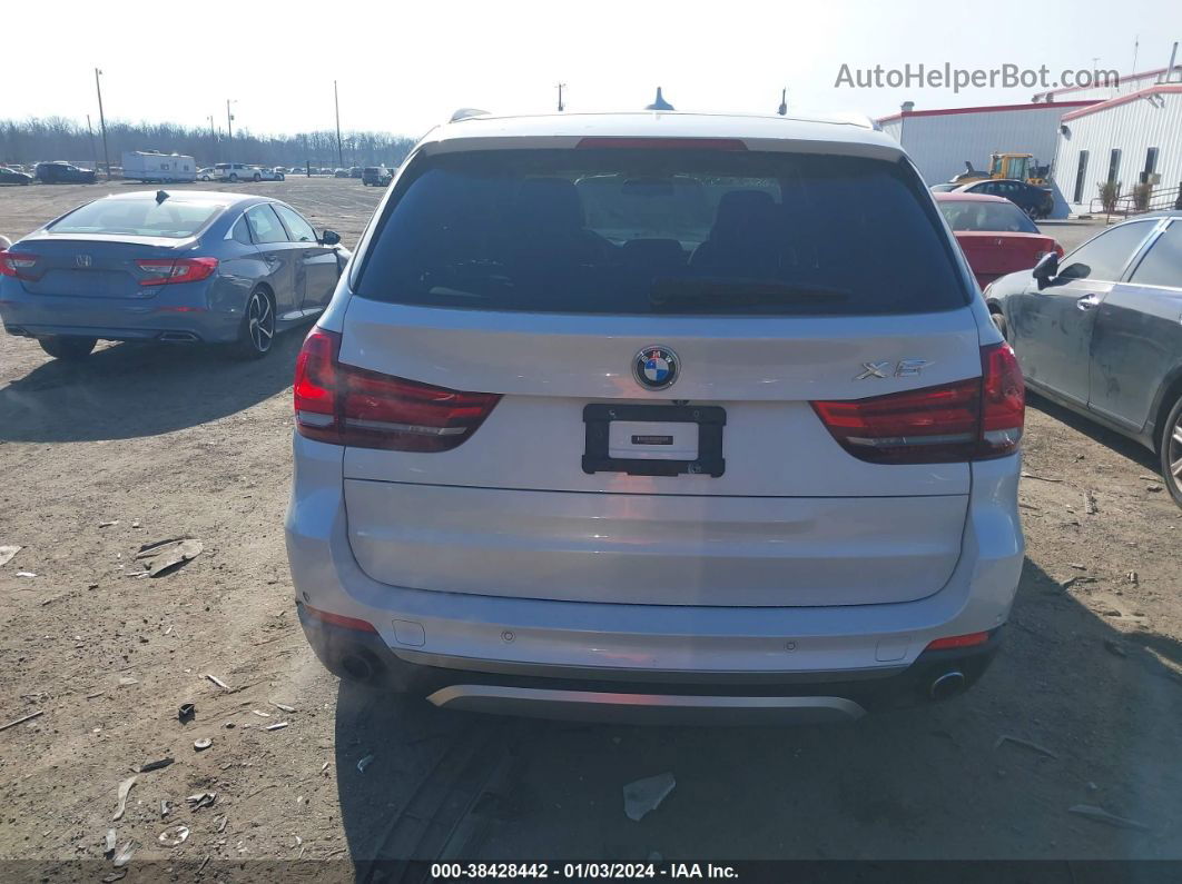 2015 Bmw X5 Xdrive35i White vin: 5UXKR0C58F0K53936