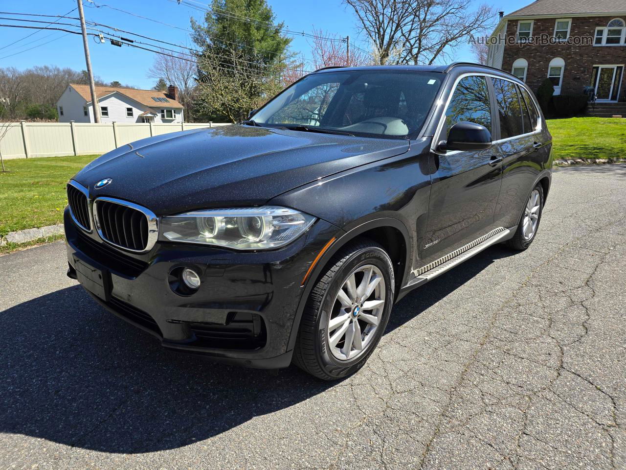 2015 Bmw X5 Xdrive35i Black vin: 5UXKR0C58F0K59784