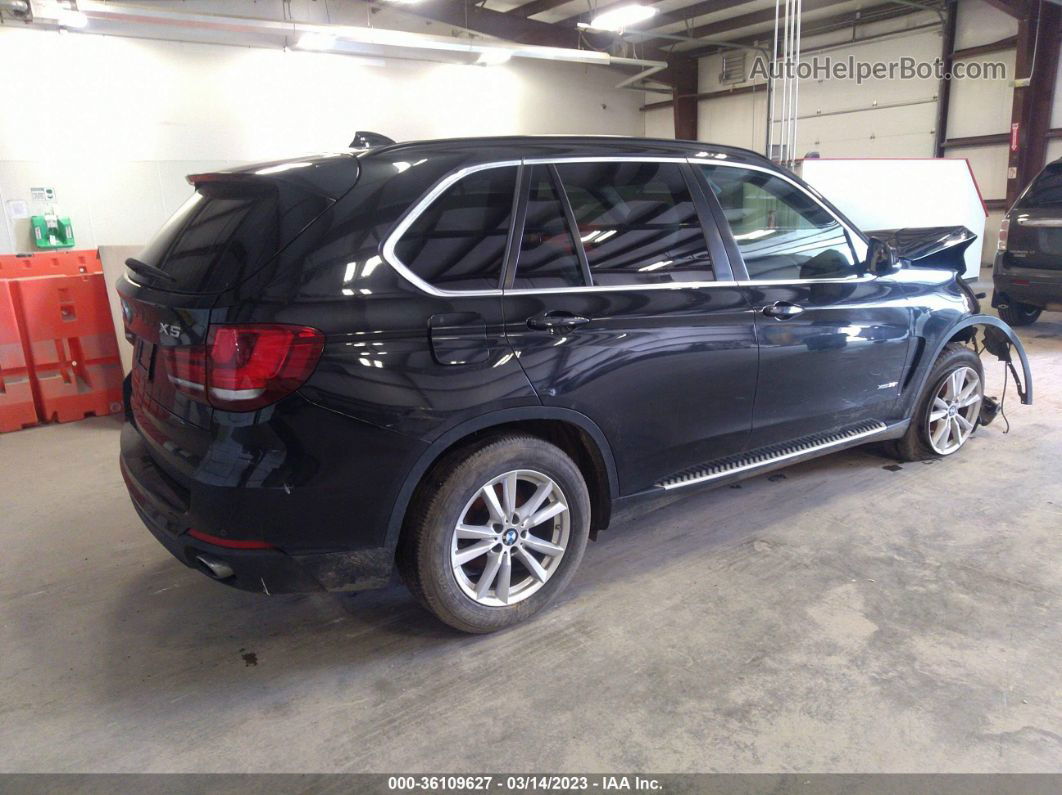 2015 Bmw X5 Xdrive35i Black vin: 5UXKR0C58F0K67240