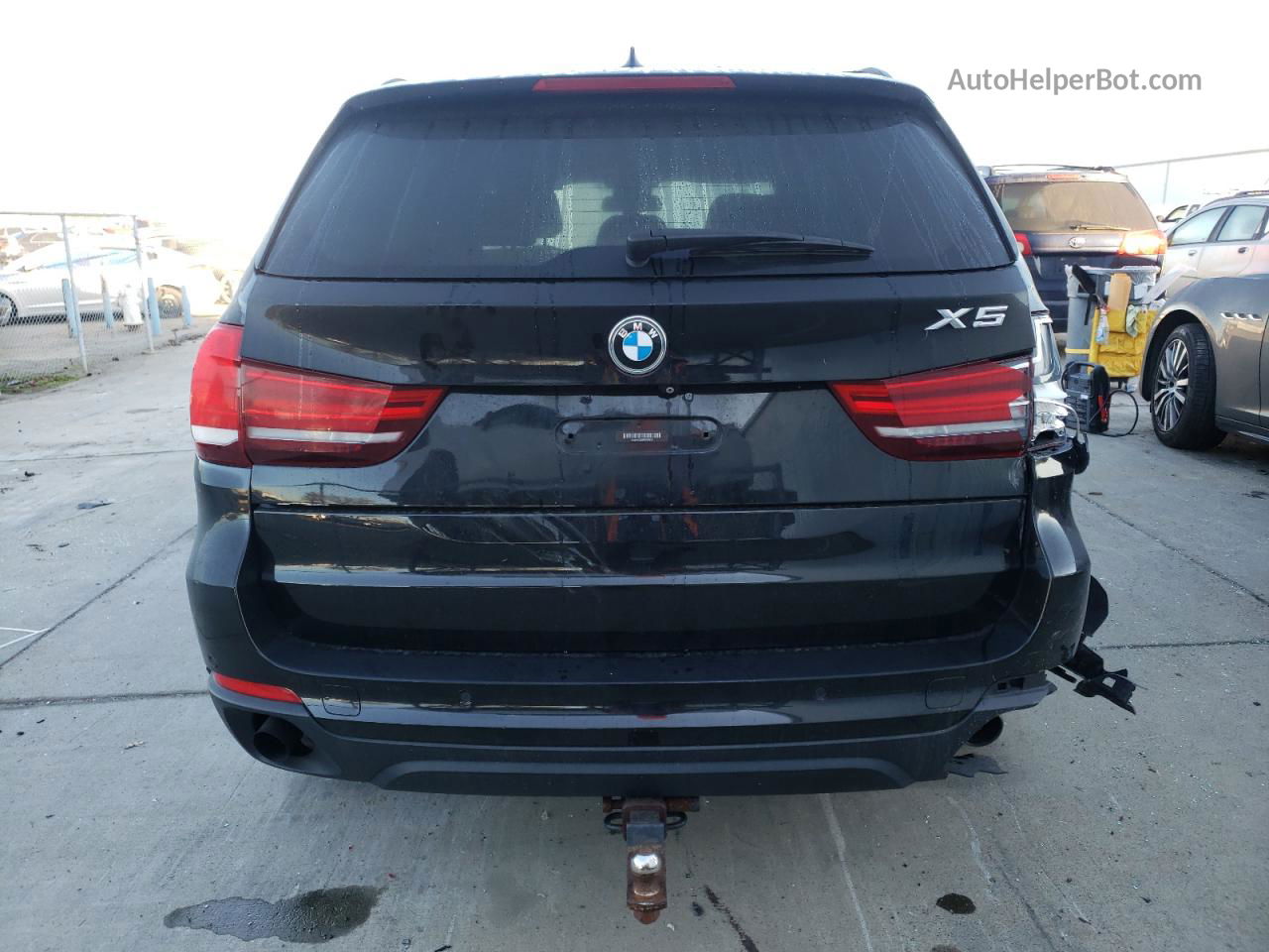 2015 Bmw X5 Xdrive35i Black vin: 5UXKR0C58F0K68856