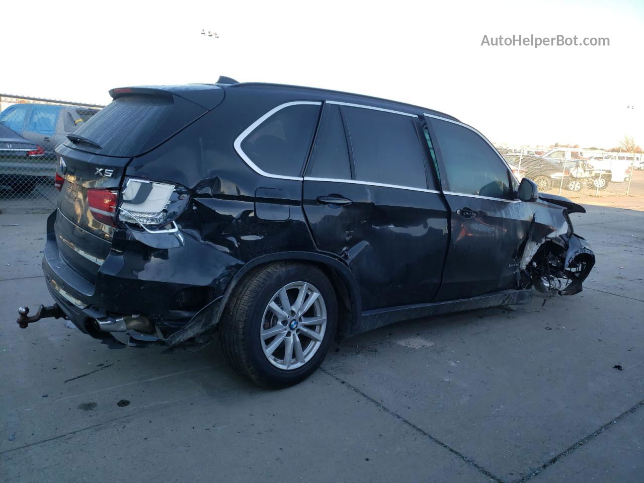 2015 Bmw X5 Xdrive35i Black vin: 5UXKR0C58F0K68856