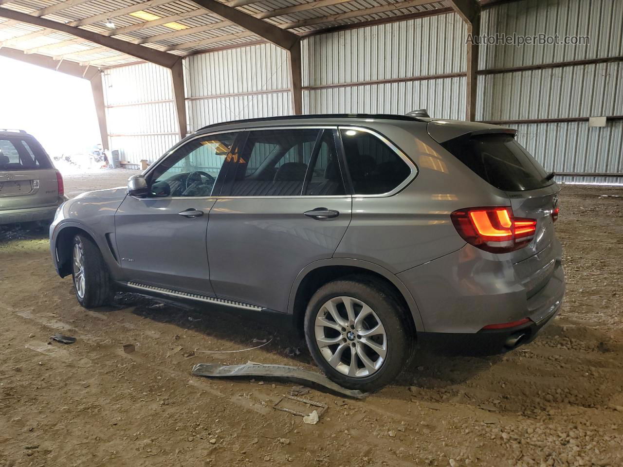 2014 Bmw X5 Xdrive35i Gray vin: 5UXKR0C59E0C25208