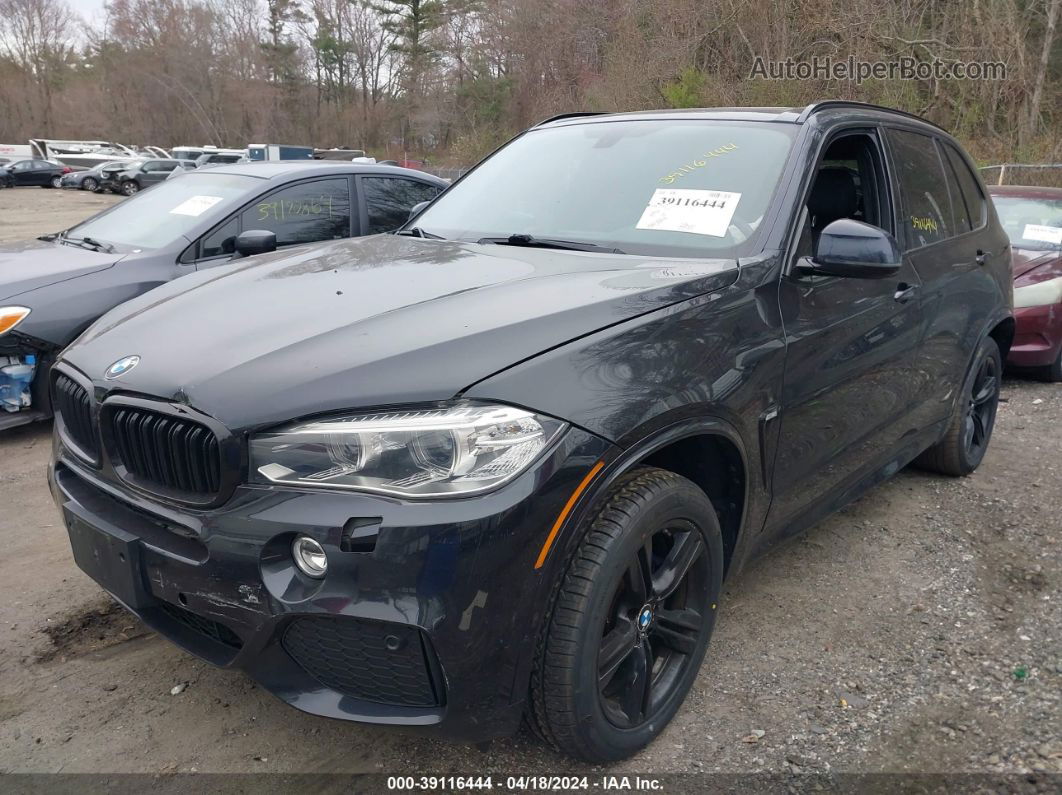 2014 Bmw X5 Xdrive35i Dark Blue vin: 5UXKR0C59E0H16006