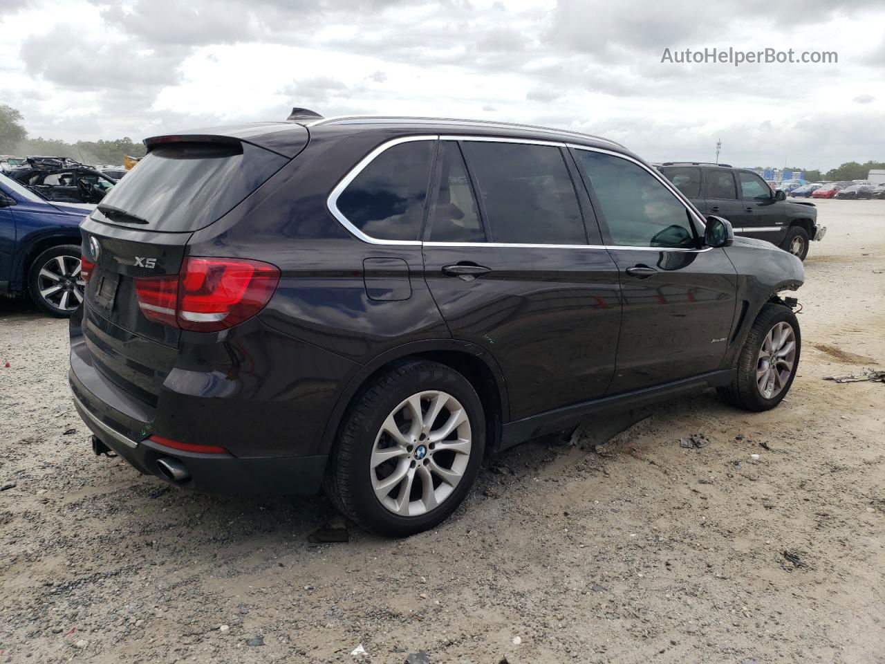 2014 Bmw X5 Xdrive35i Black vin: 5UXKR0C59E0H17589