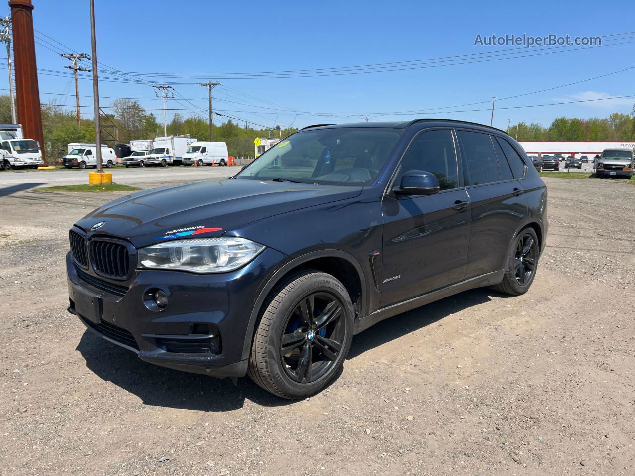 2014 Bmw X5 Xdrive35i Black vin: 5UXKR0C59E0H24171