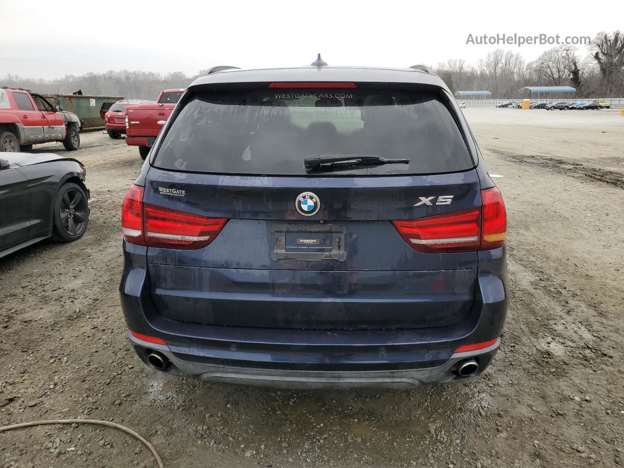 2014 Bmw X5 Xdrive35i Black vin: 5UXKR0C59E0H26387