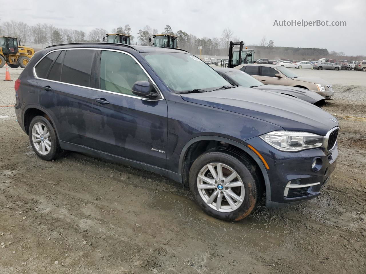 2014 Bmw X5 Xdrive35i Black vin: 5UXKR0C59E0H26387