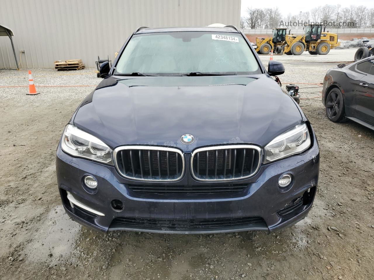 2014 Bmw X5 Xdrive35i Black vin: 5UXKR0C59E0H26387