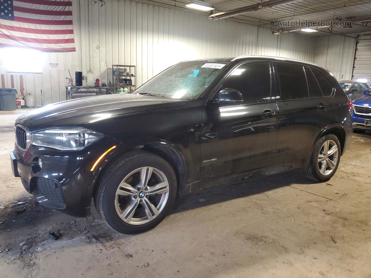 2015 Bmw X5 Xdrive35i Черный vin: 5UXKR0C59F0K57753