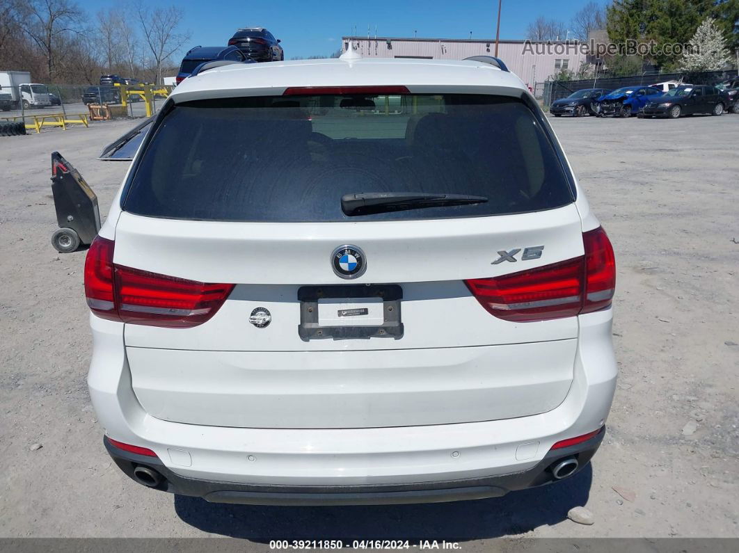 2015 Bmw X5 Xdrive35i Белый vin: 5UXKR0C59F0K58059