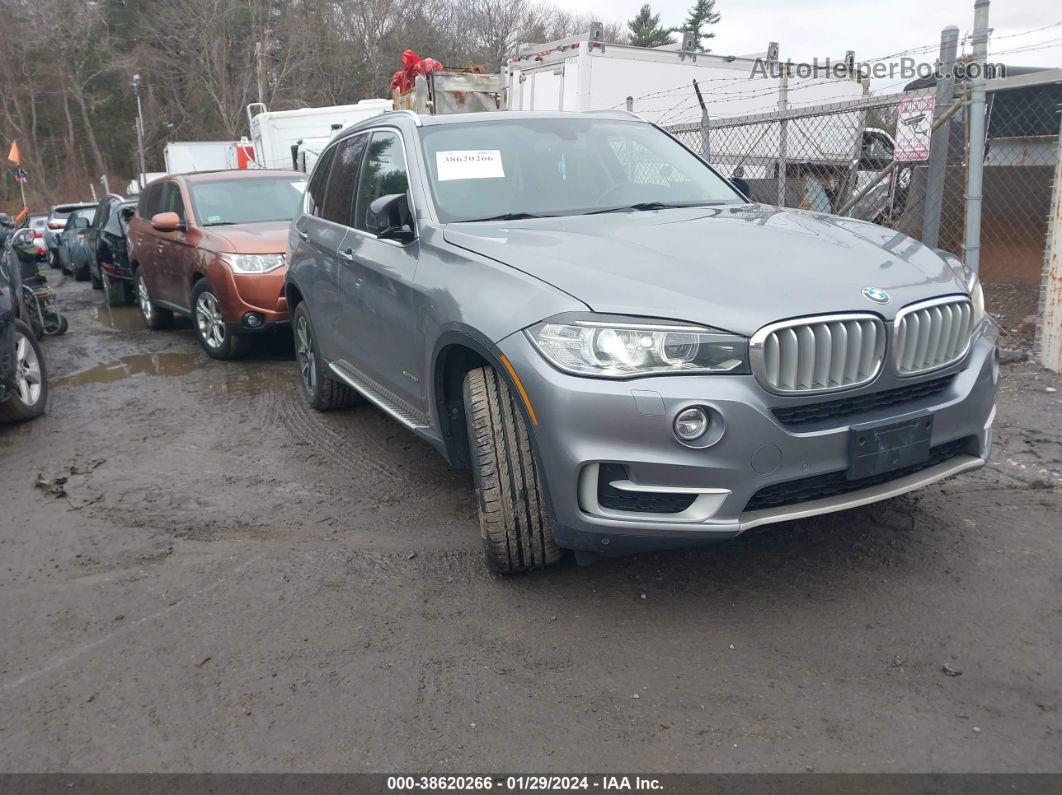 2015 Bmw X5 Xdrive35i Gray vin: 5UXKR0C59F0K60068