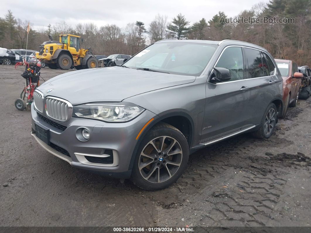 2015 Bmw X5 Xdrive35i Gray vin: 5UXKR0C59F0K60068