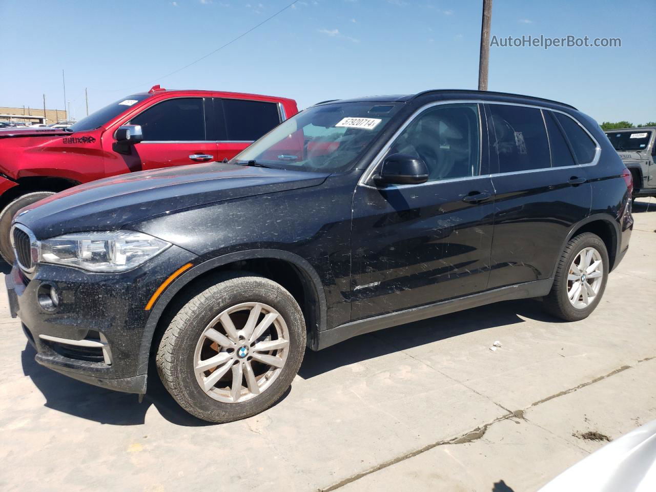 2015 Bmw X5 Xdrive35i Black vin: 5UXKR0C59F0K61916