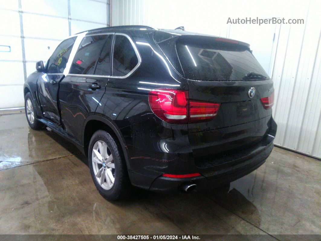 2015 Bmw X5 Xdrive35i Черный vin: 5UXKR0C59F0K66436