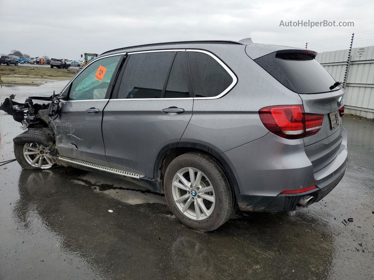 2015 Bmw X5 Xdrive35i Gray vin: 5UXKR0C59F0K68168