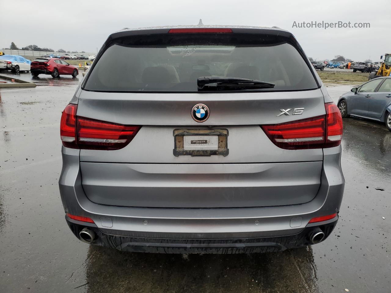 2015 Bmw X5 Xdrive35i Серый vin: 5UXKR0C59F0K68168