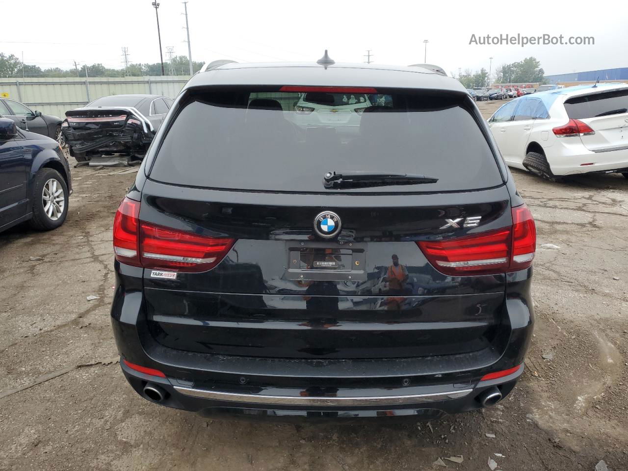 2015 Bmw X5 Xdrive35i Black vin: 5UXKR0C59F0K69580