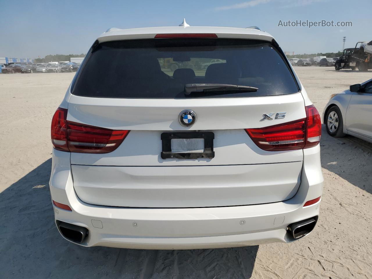 2015 Bmw X5 Xdrive35i Белый vin: 5UXKR0C59F0P01357