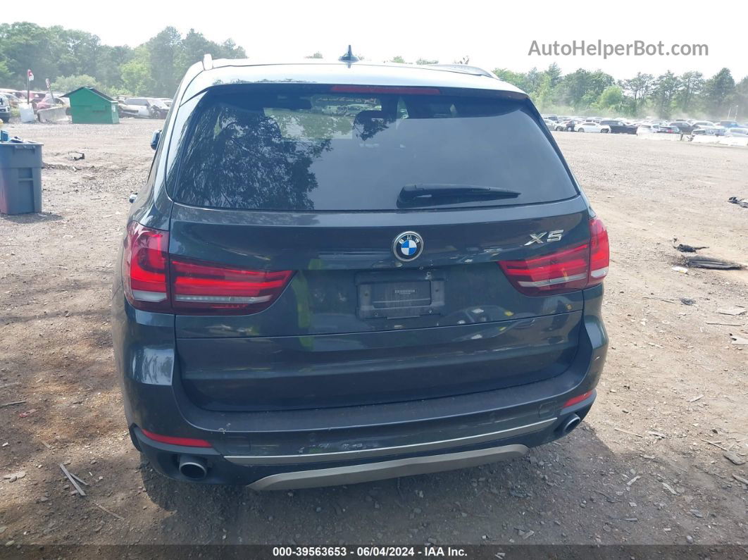 2015 Bmw X5 Xdrive35i Серый vin: 5UXKR0C59F0P02895