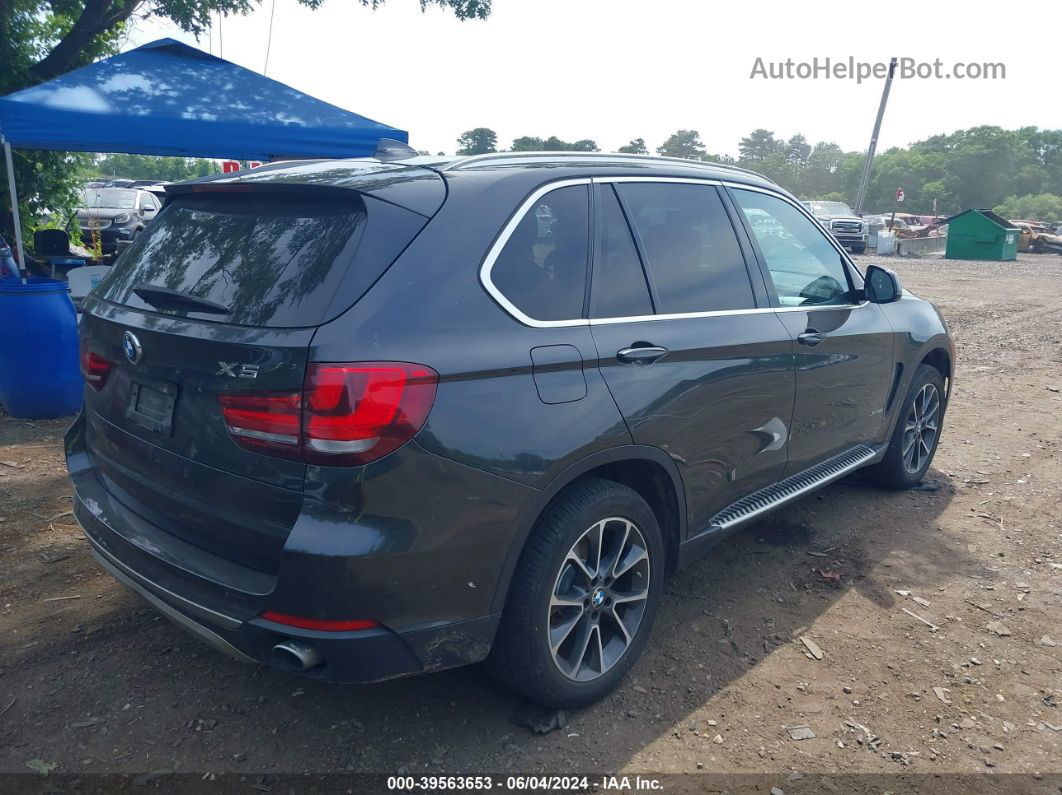 2015 Bmw X5 Xdrive35i Gray vin: 5UXKR0C59F0P02895