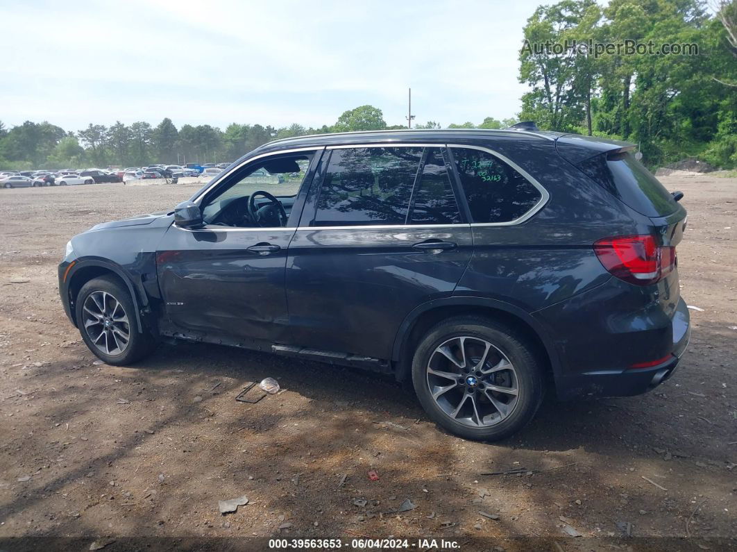 2015 Bmw X5 Xdrive35i Gray vin: 5UXKR0C59F0P02895