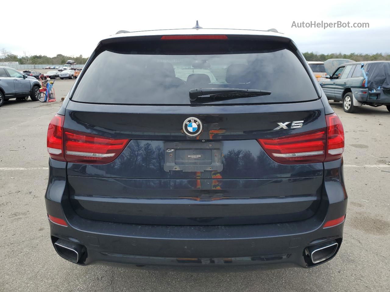 2015 Bmw X5 Xdrive35i Black vin: 5UXKR0C59F0P03173