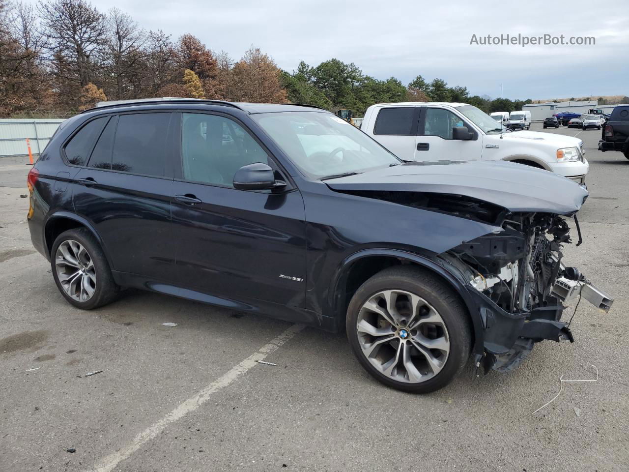 2015 Bmw X5 Xdrive35i Black vin: 5UXKR0C59F0P03173