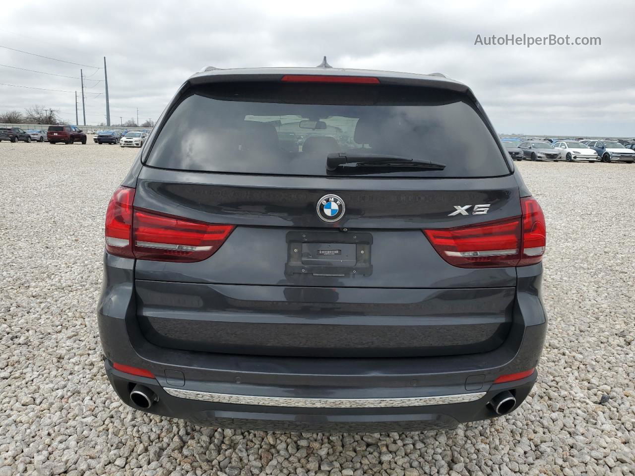 2015 Bmw X5 Xdrive35i Угольный vin: 5UXKR0C59F0P03805